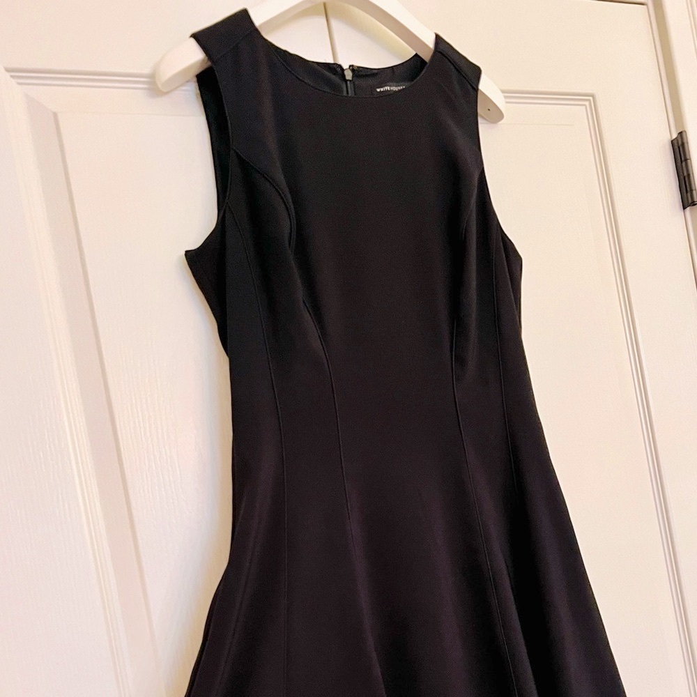 🌟HP🌟WHBM® Elegant Black Sleeveless Dress
